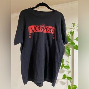 Voodoo Red Graphic Black Short Sleeve Tee